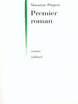 cover image of Premier roman